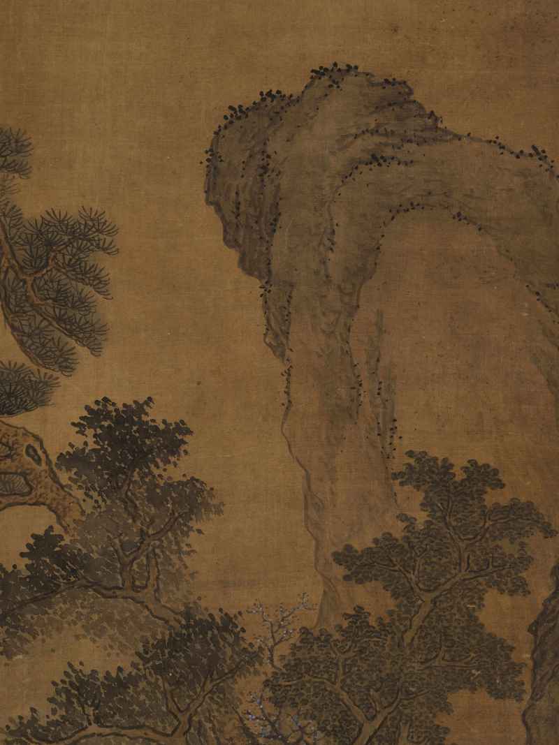辛酉（1501年）作 沈周（款） 停琴听涛 - 图7