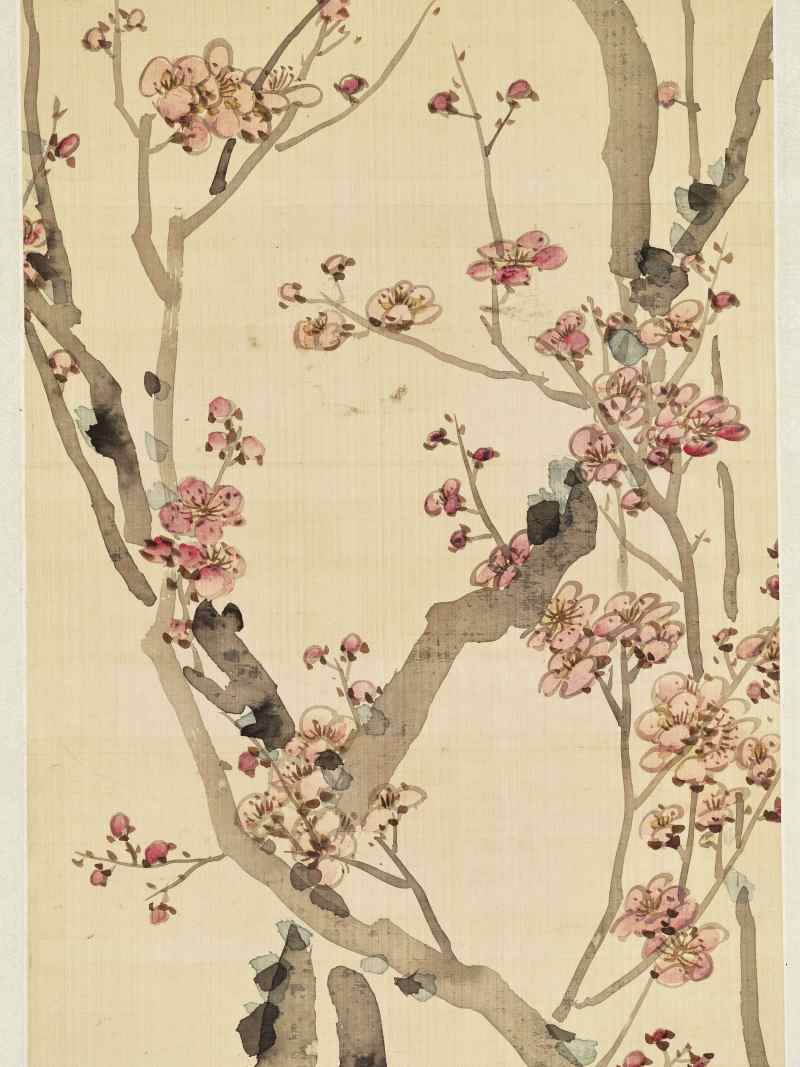 辛亥（1851年）作 万后丞 梅花 - 图5