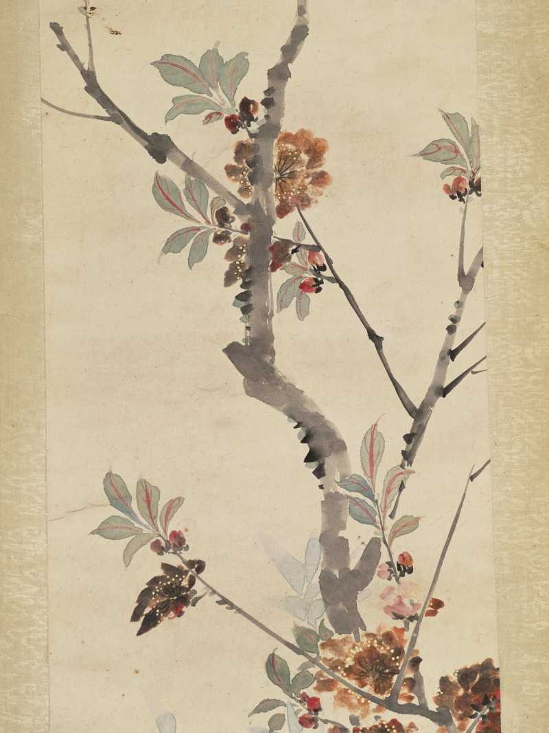 甲戌（1934年）作 金执中 独占花枝 - 图5