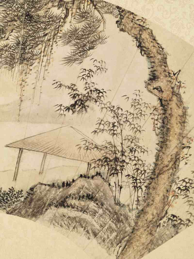 潘恭寿 曳杖行 - 图6
