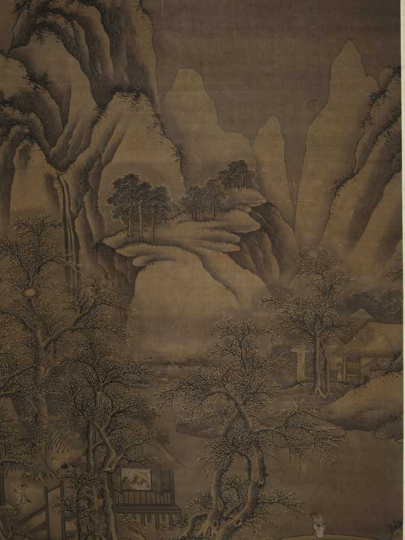 唐寅（款） 避寒图 - 图4