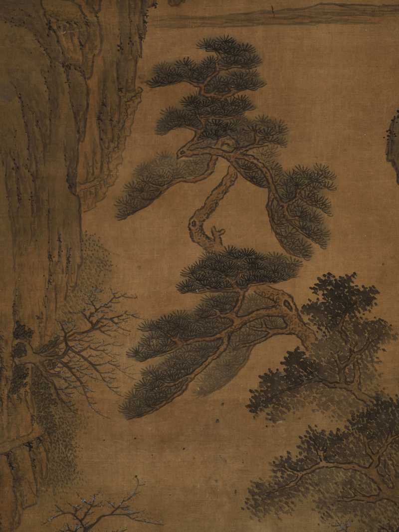 辛酉（1501年）作 沈周（款） 停琴听涛 - 图8