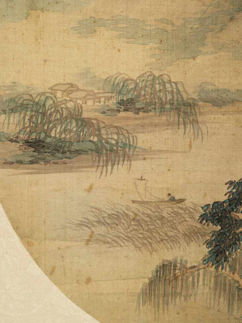 壬午（1882年）、辛亥（1911年）作 杨伯润、吴石仙 山水二帧 - 图7