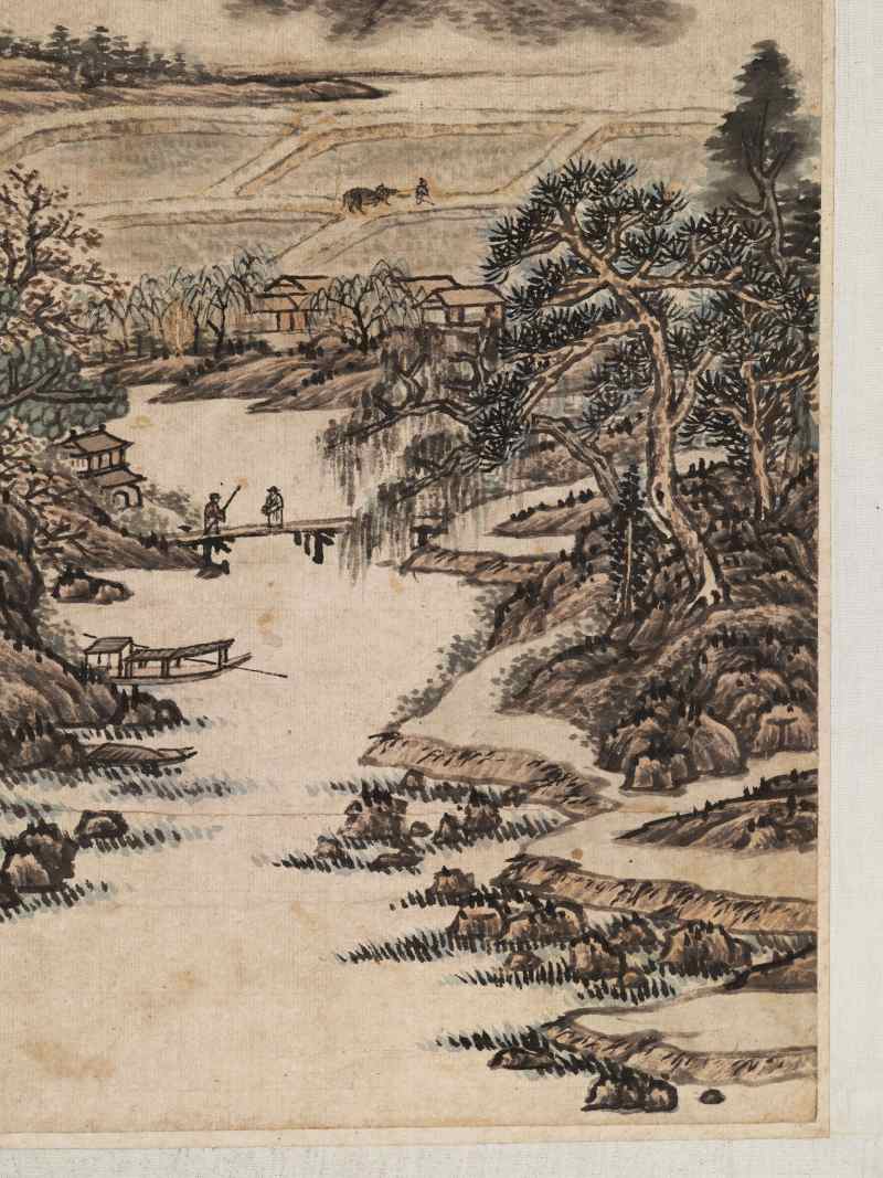庚寅（1710年）作 王翚（款） 山水册 - 图17