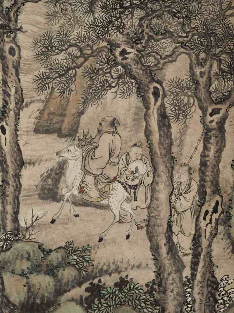同治壬申（1872年）作 杨得霖 群仙拱祝图 - 图23