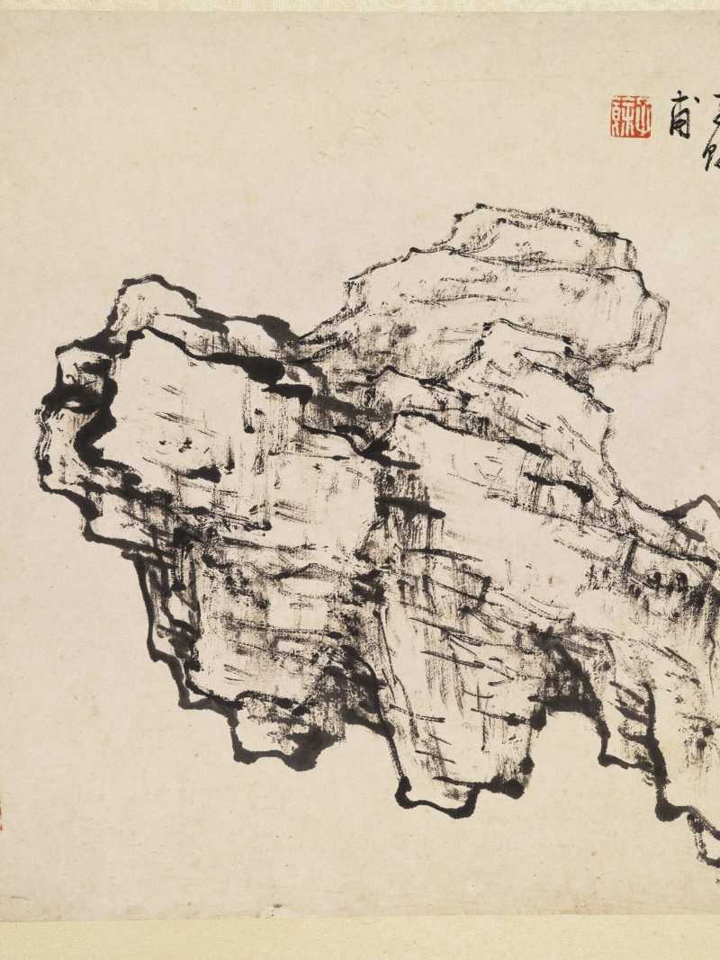乙亥（1875年）作 陈若木、程庭鹭、胡铁梅等 山水人物七帧 - 图3