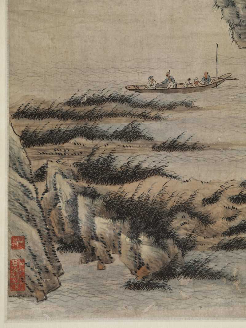 丙戌（1706年）作 吴历（款） 碧溪秋泛 - 图4