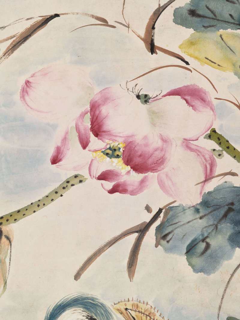 癸丑（1913年）、己卯（1879年）作 王礼、张熊、丁宝书 花鸟三帧 - 图20