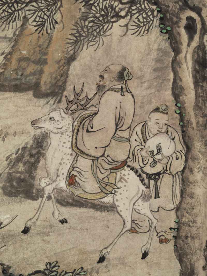 同治壬申（1872年）作 杨得霖 群仙拱祝图 - 图24