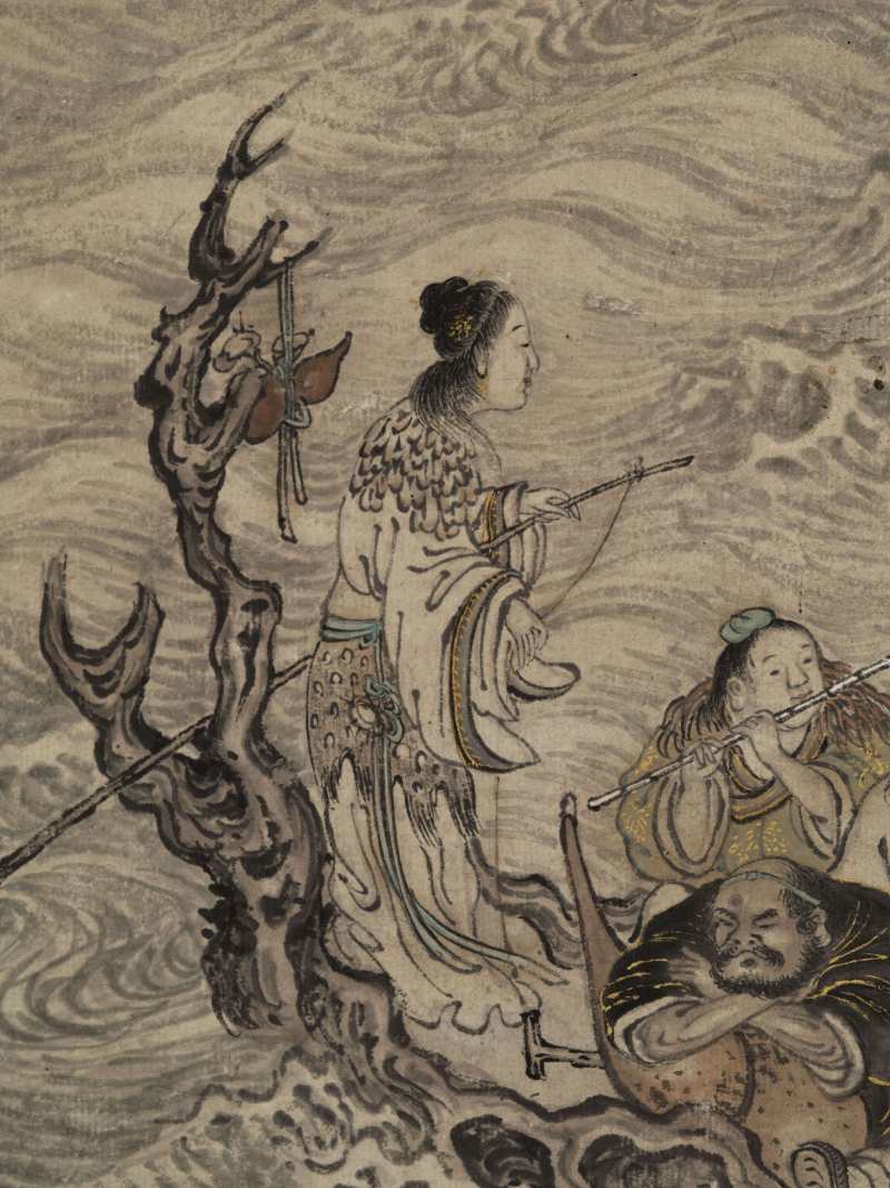 同治壬申（1872年）作 杨得霖 群仙拱祝图 - 图15