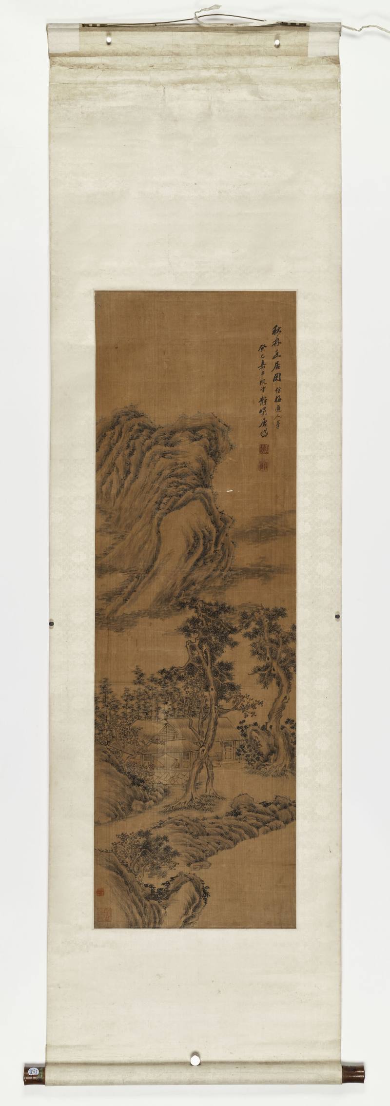 癸巳（1713年）作 唐岱（款） 秋林幽居 - 图2