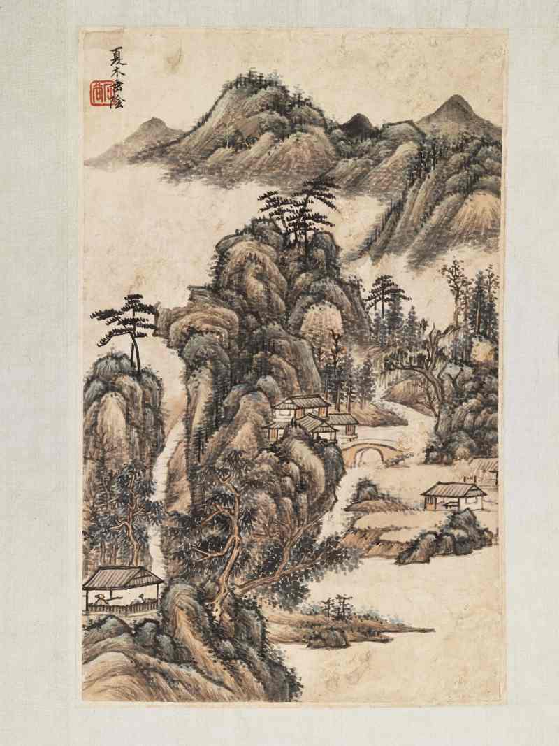 庚寅（1710年）作 王翚（款） 山水册 - 图45