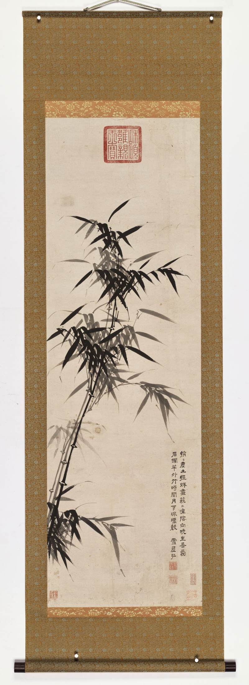 孙克弘（款） 墨竹 - 图2