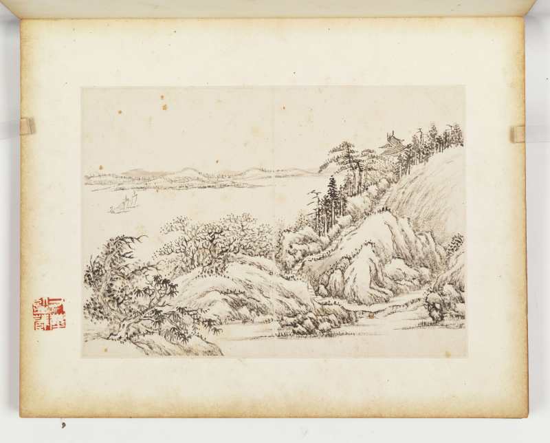 庚子（1780年）作 陆遵书 仿宋元山水册 - 图4