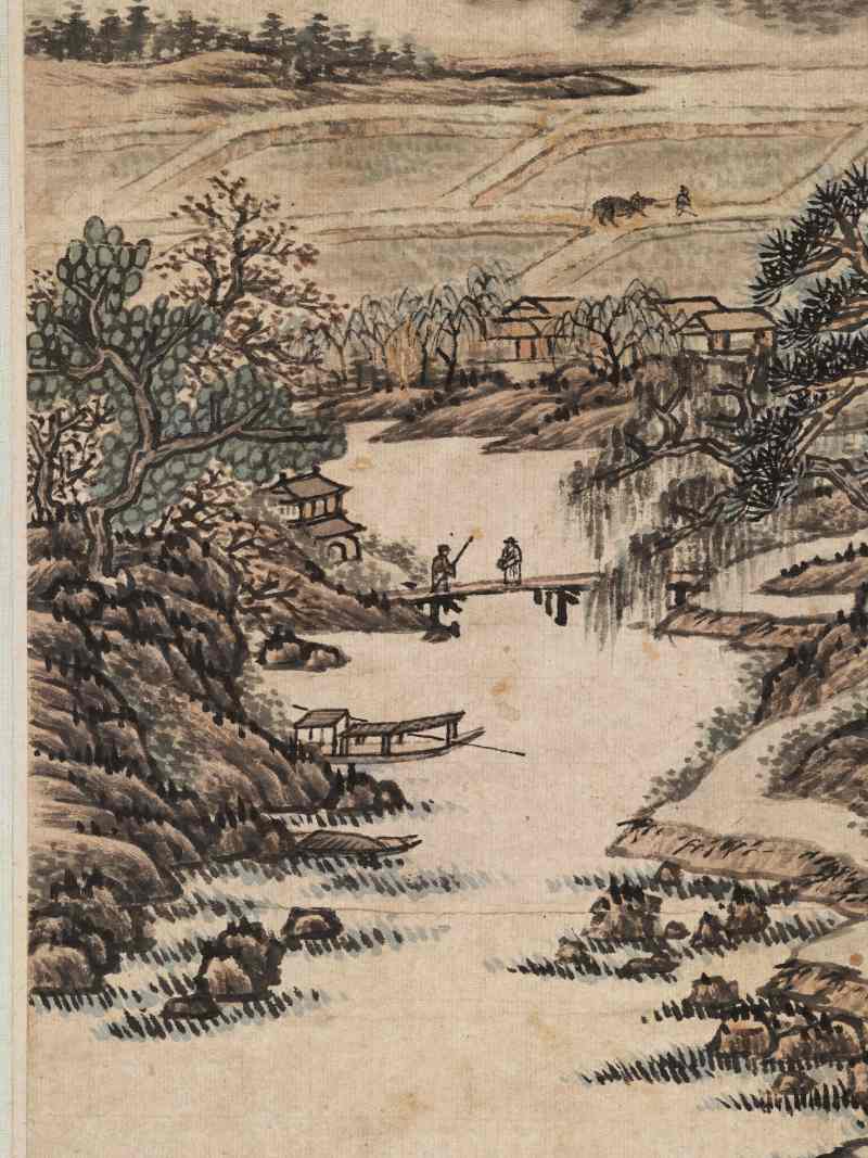 庚寅（1710年）作 王翚（款） 山水册 - 图18