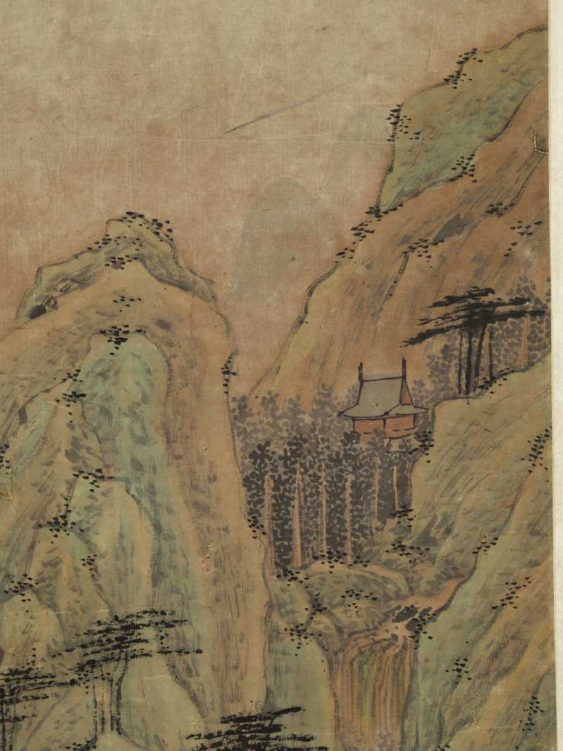 道光丁亥（1827年）作 顾鹤庆 独坐观瀑 - 图4