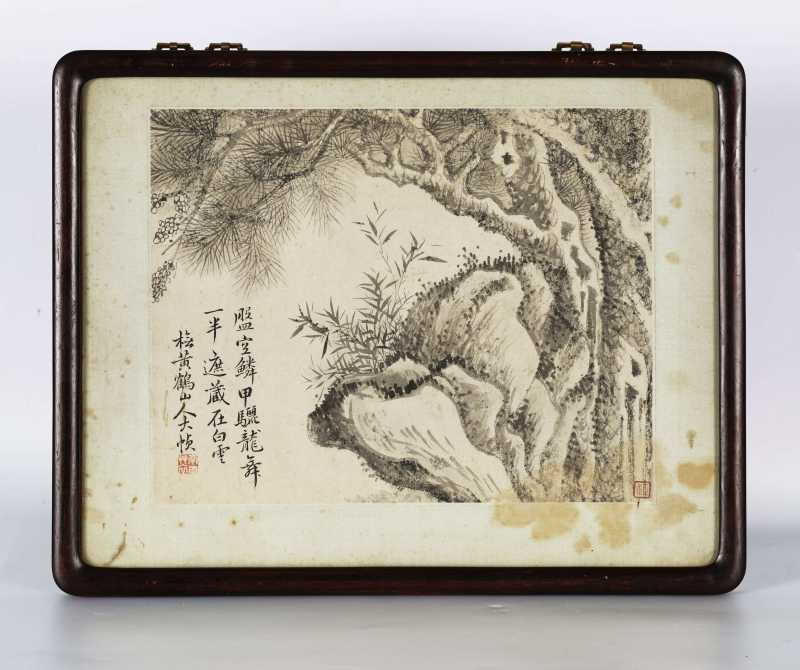 恽寿平（款） 花卉四帧 - 图2