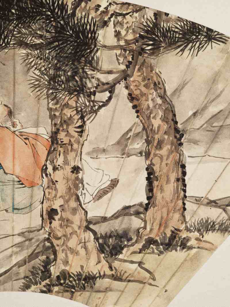 史不昧 扇面集锦册 - 图42