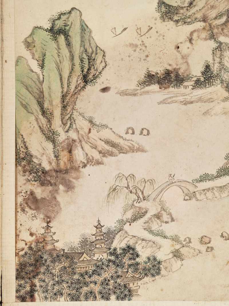 黄向坚（款） 云川十二景 - 图13