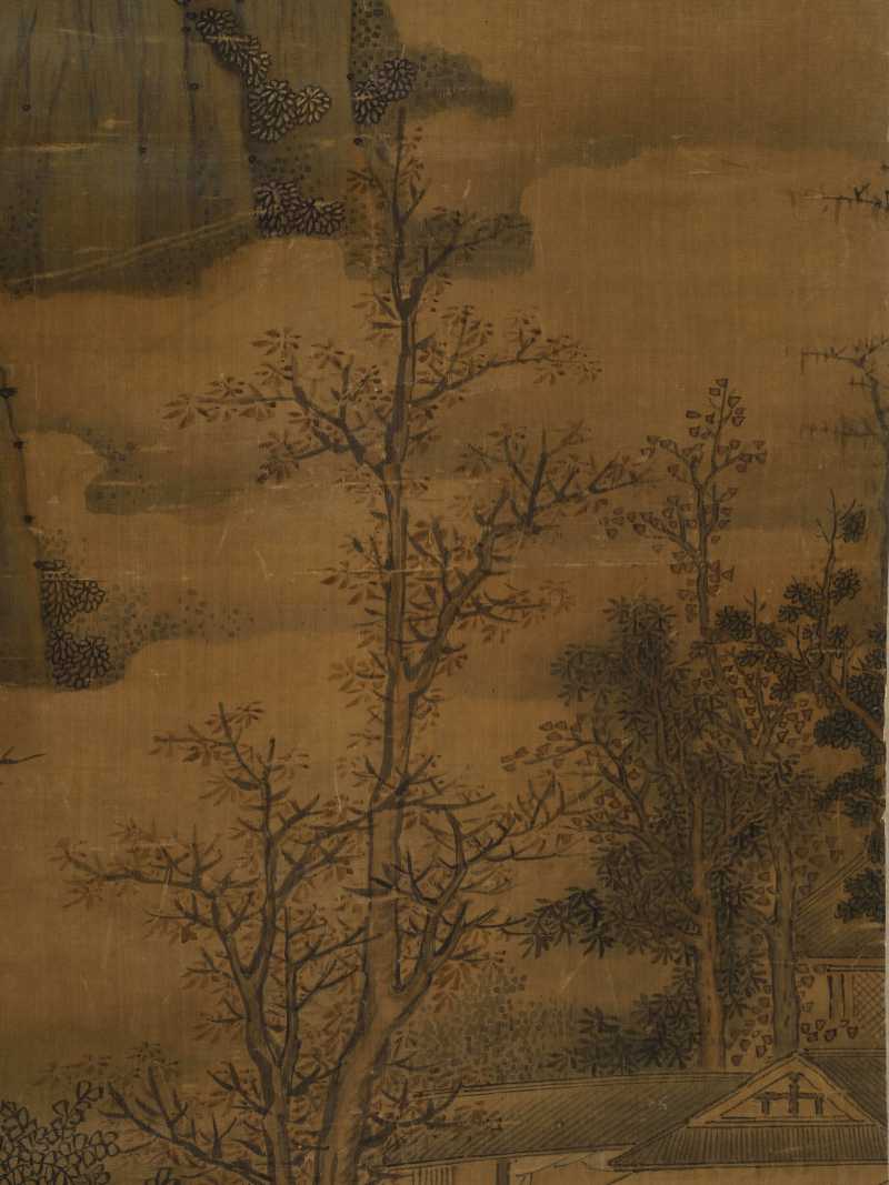 丁卯（1507年）作 周臣（款） 携琴访友 - 图10