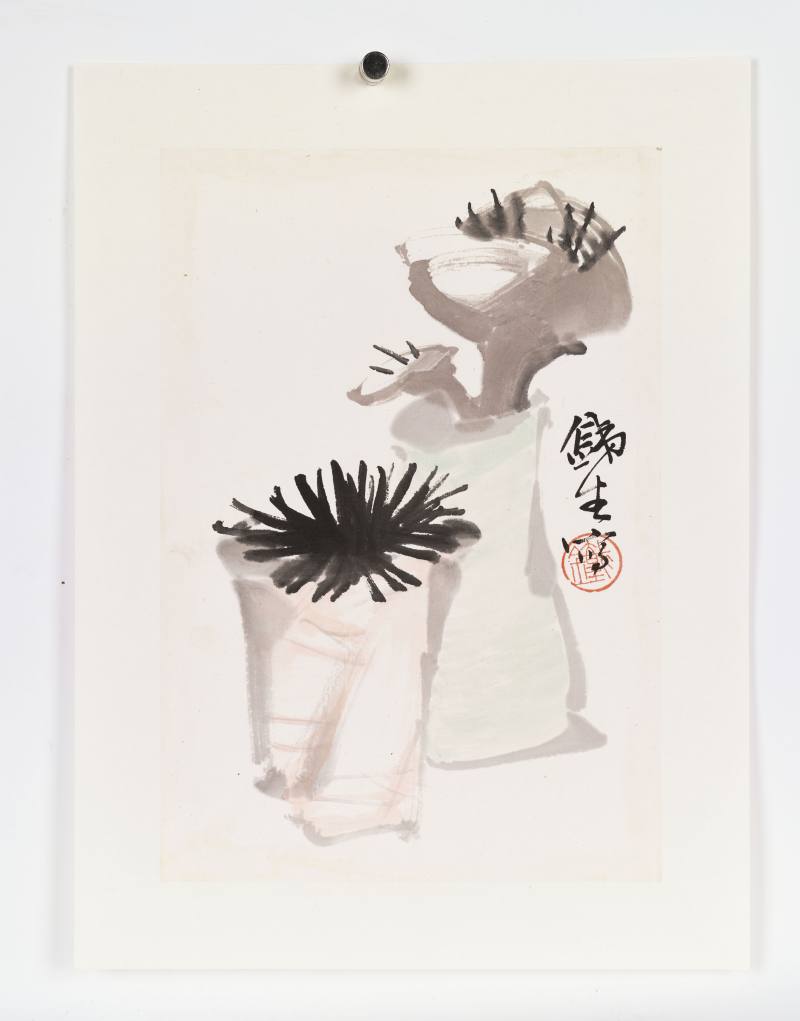 癸丑（1913年）作 张光梅 花卉果蔬册 - 图5