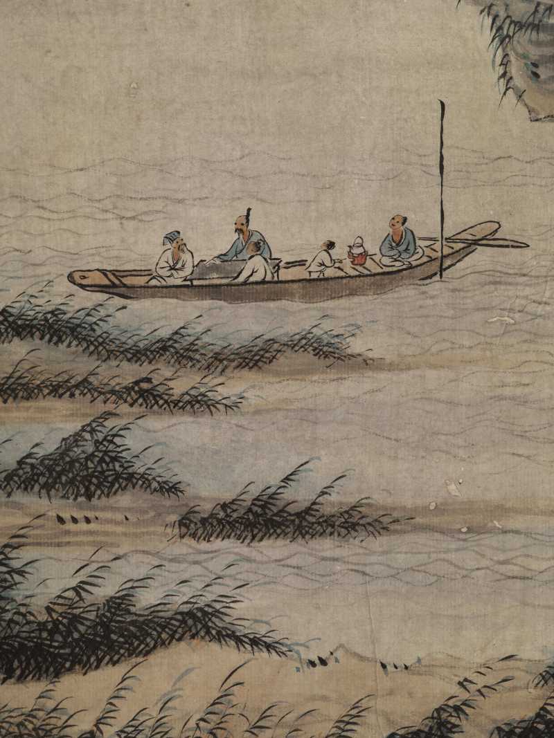 丙戌（1706年）作 吴历（款） 碧溪秋泛 - 图6