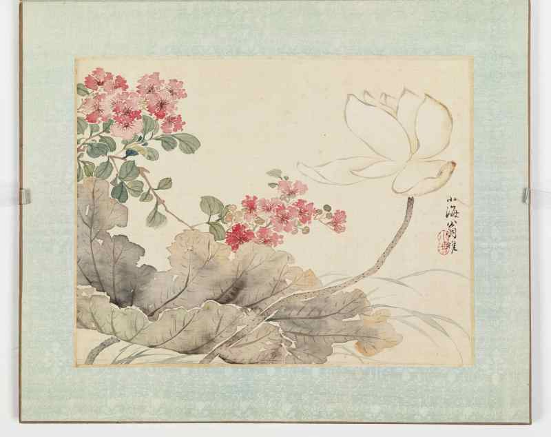 道光甲午（1834年）作 翁雒 花鸟写生册 - 图24