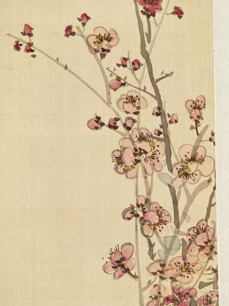 辛亥（1851年）作 万后丞 梅花 - 图9