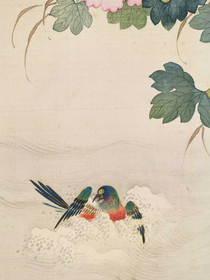 丁酉（1897年）作 梁德润、孙毓汶 花卉草虫册 - 图6