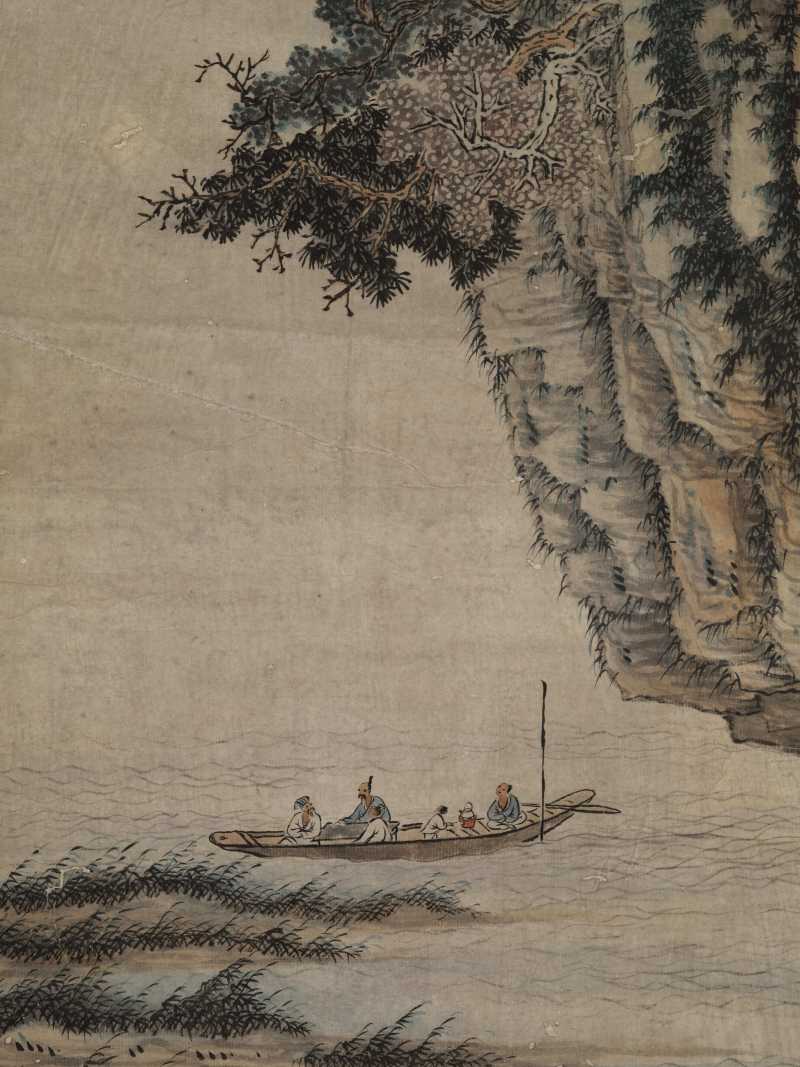丙戌（1706年）作 吴历（款） 碧溪秋泛 - 图7