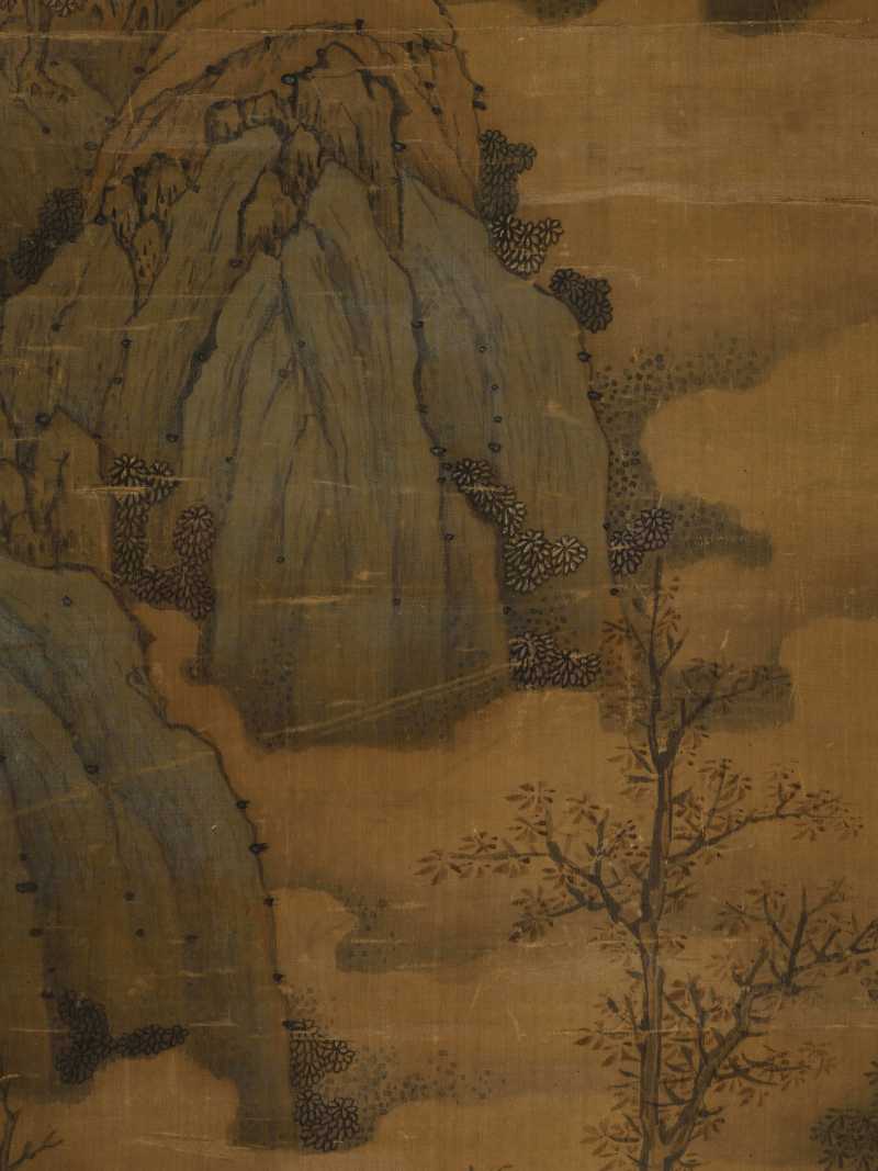 丁卯（1507年）作 周臣（款） 携琴访友 - 图11