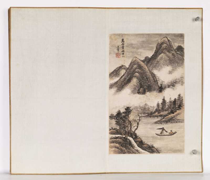 庚寅（1710年）作 王翚（款） 山水册 - 图20