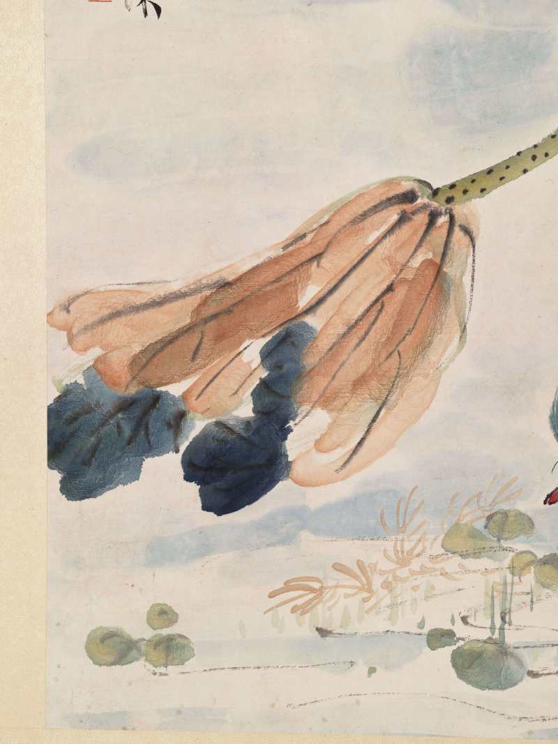 癸丑（1913年）、己卯（1879年）作 王礼、张熊、丁宝书 花鸟三帧 - 图22