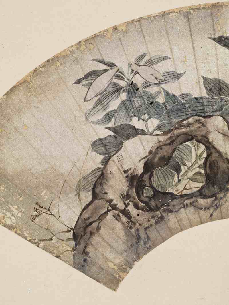 癸酉（1873年）、己亥（1899年）作 居廉 花卉四帧 - 图24