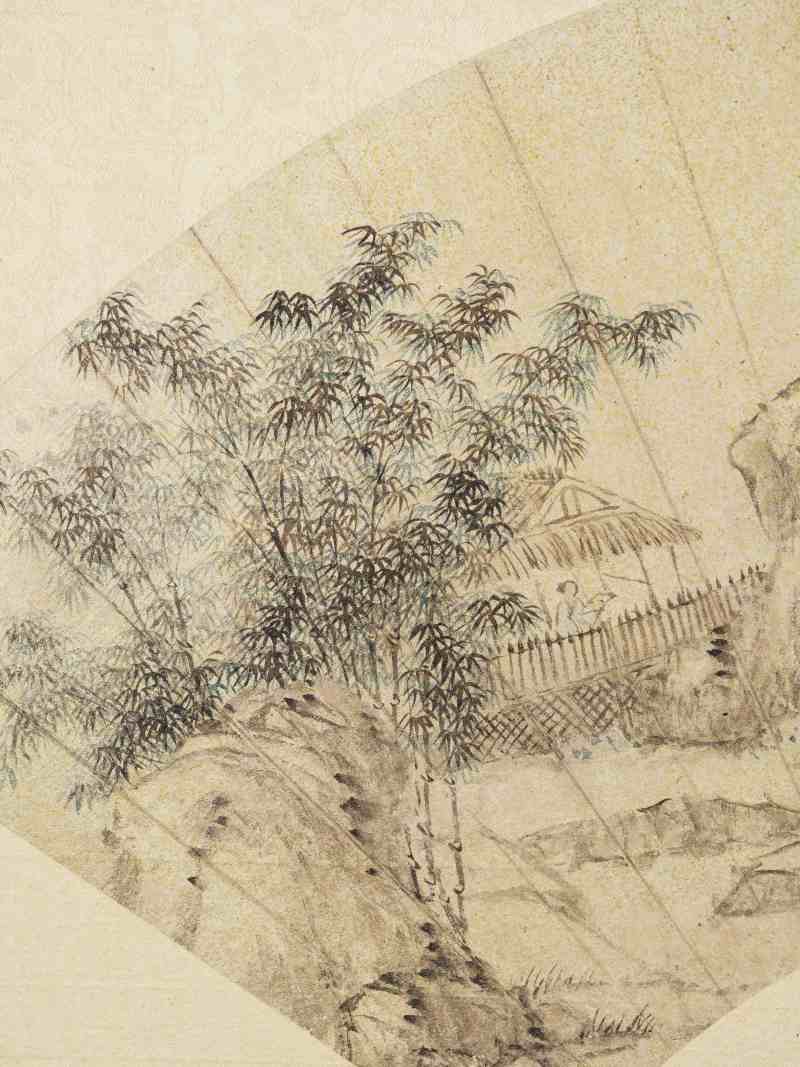 己未（1859年）、丙午（1846年）作 陶绍源、沈荣、罗岸先等 山水四帧 - 图12