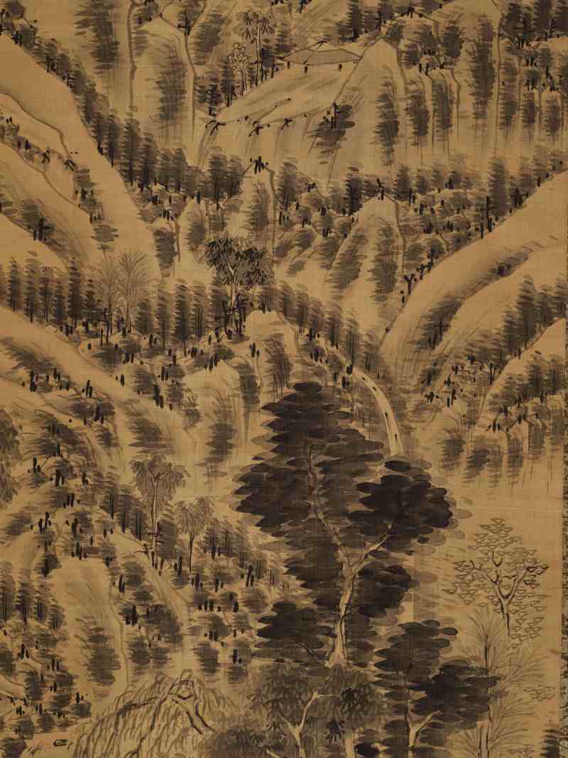 黄道谦（款） 万山秋壑 - 图4
