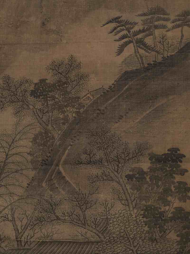 崇祯壬午（1642年）作 沈颢（款） 宴别图 - 图8