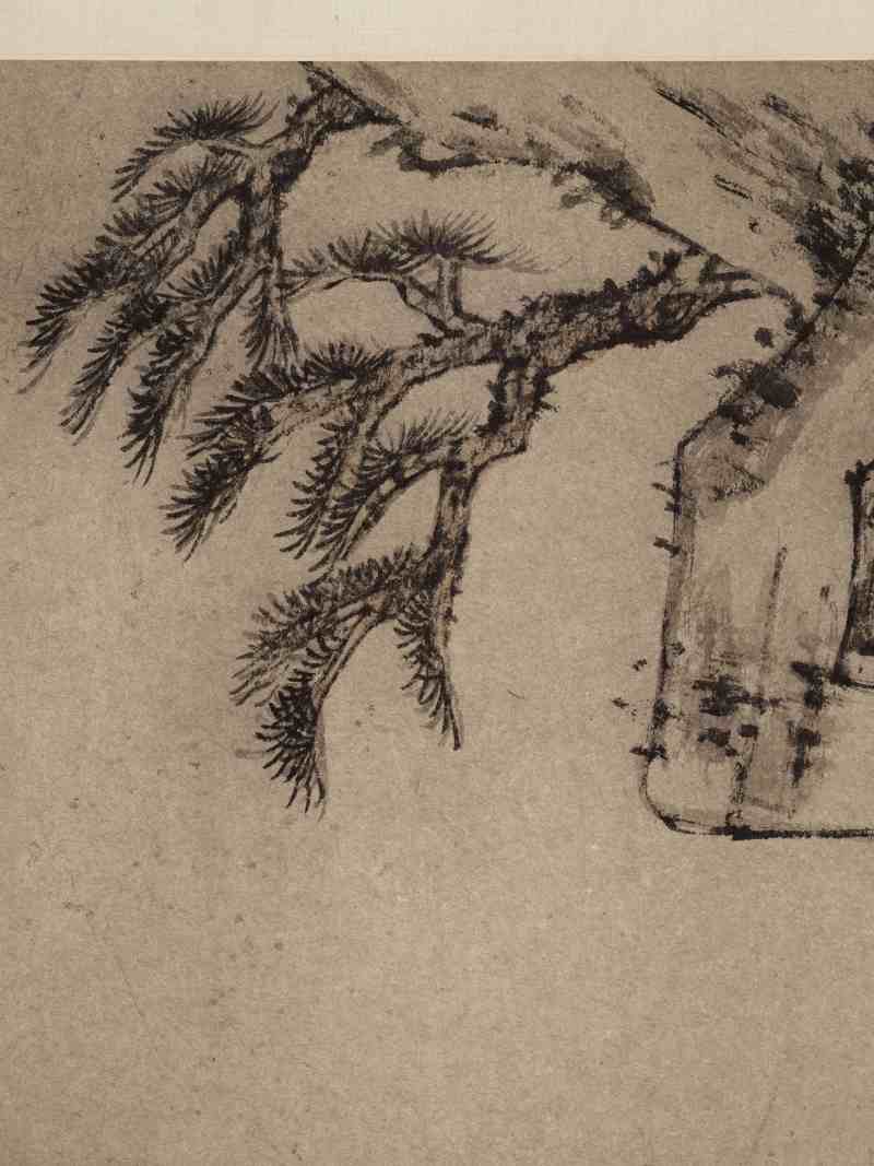 朱耷（款） 松鹿图 - 图9