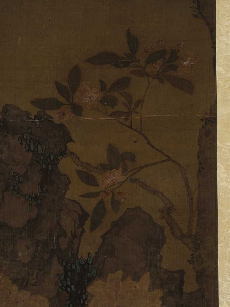 乙卯（1699年）作 陈书（款） 山雀芙蓉 - 图8