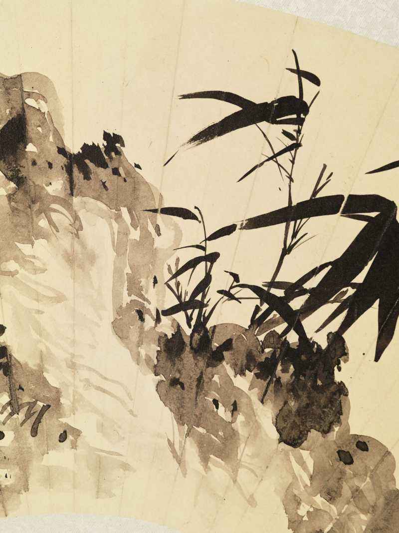 丁亥（1947年）作 朱梅邨 竹石二帧 - 图12
