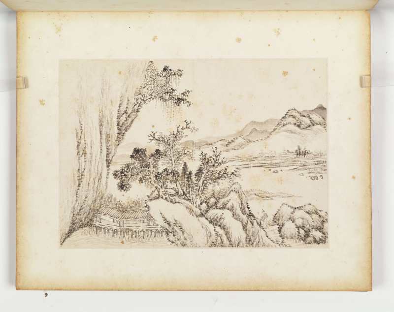 庚子（1780年）作 陆遵书 仿宋元山水册 - 图7