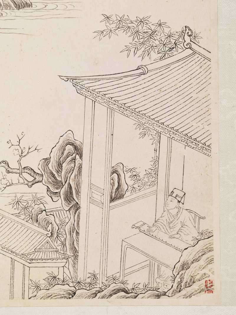 焦秉贞（款） 人物故事图册 - 图8