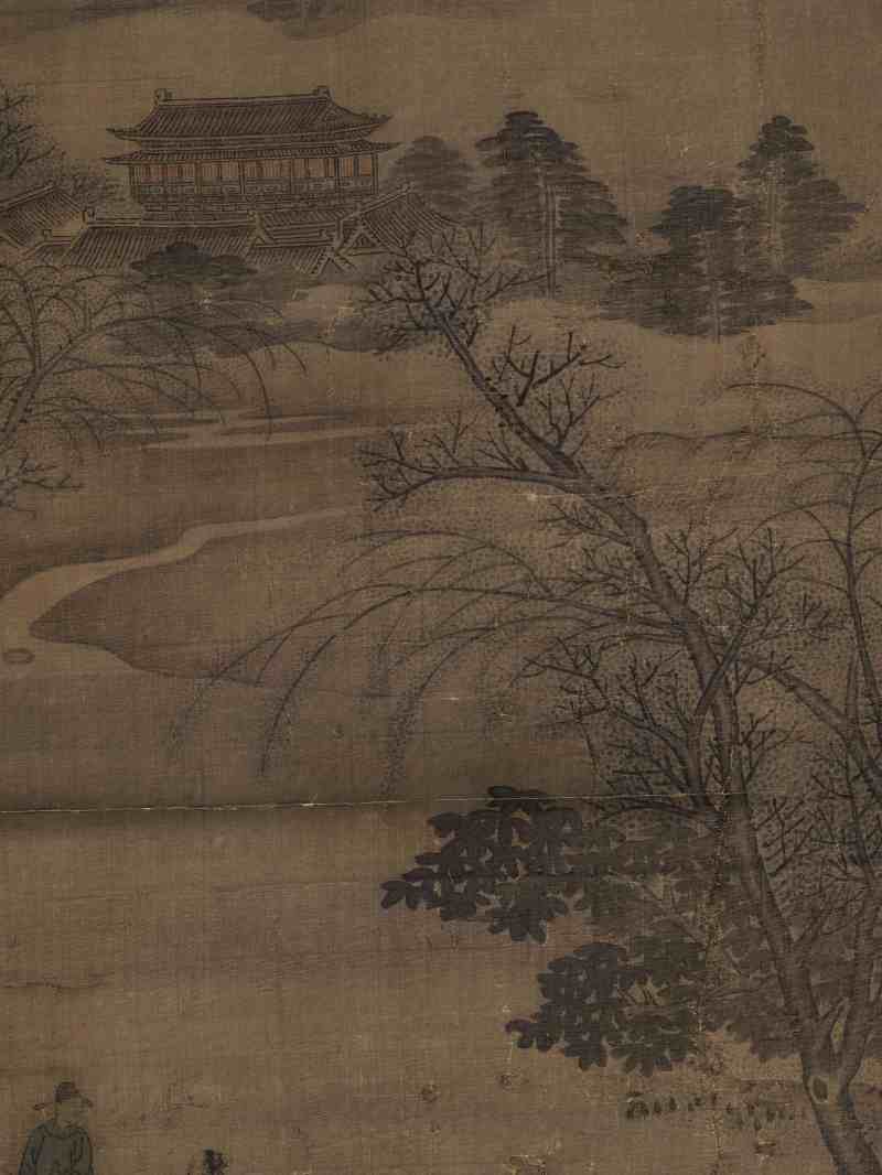 崇祯壬午（1642年）作 沈颢（款） 宴别图 - 图10