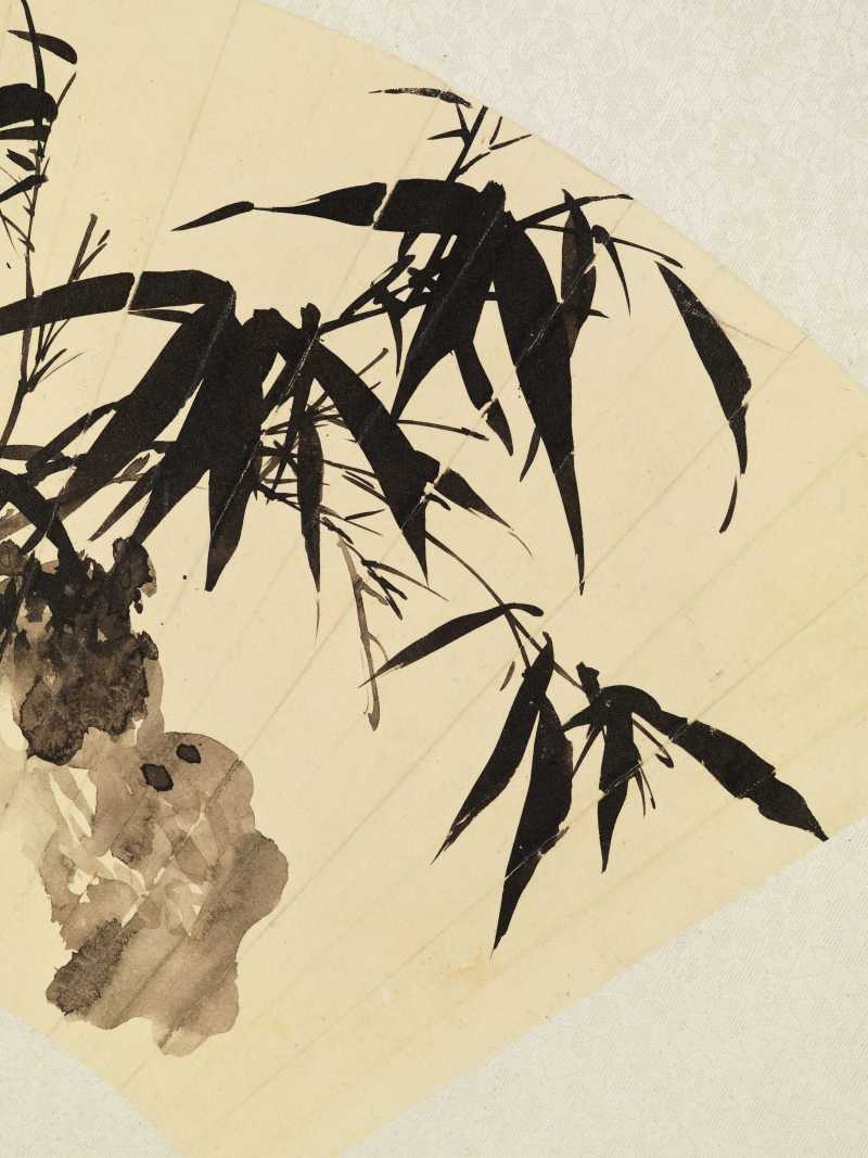 丁亥（1947年）作 朱梅邨 竹石二帧 - 图13