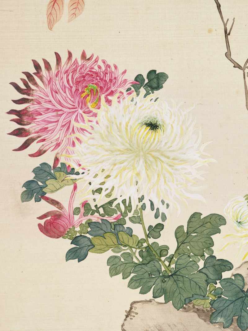 丁酉（1897年）作 梁德润、孙毓汶 花卉草虫册 - 图49