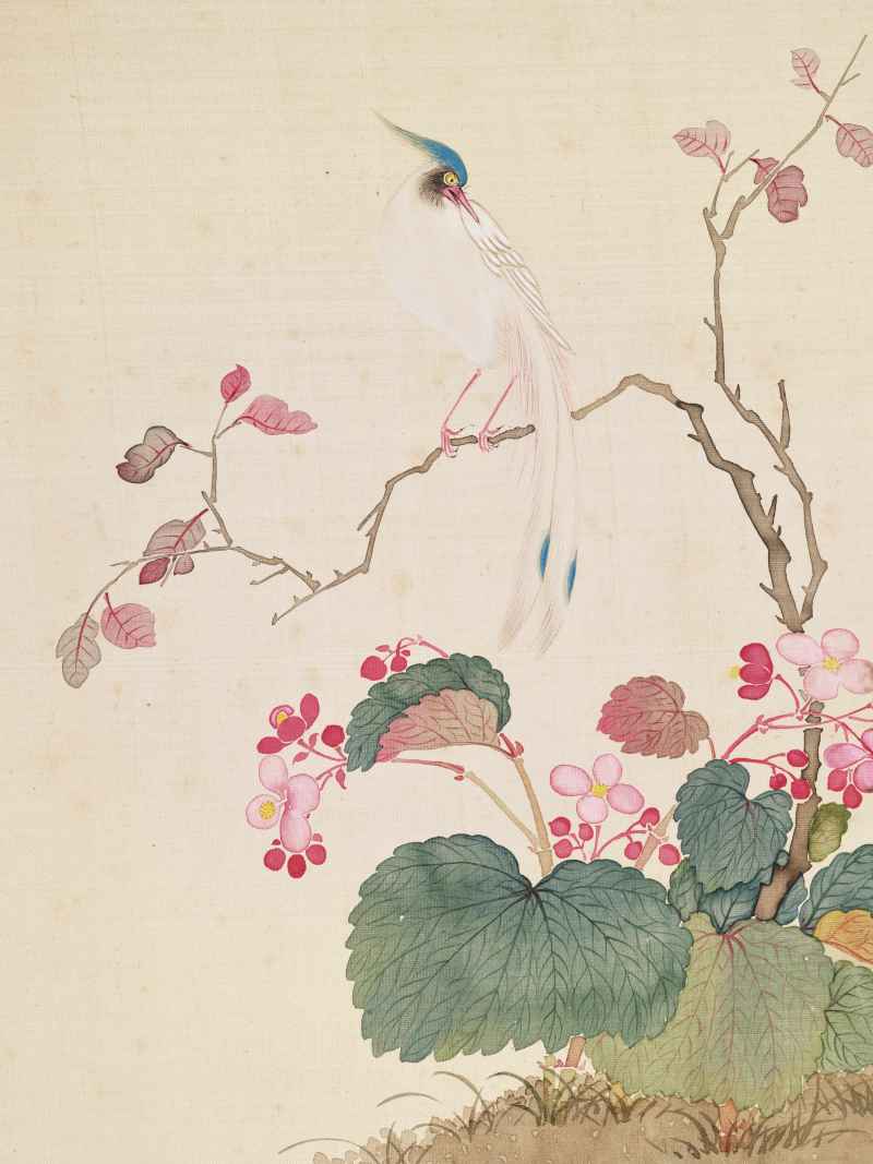 丁酉（1897年）作 梁德润、孙毓汶 花卉草虫册 - 图9