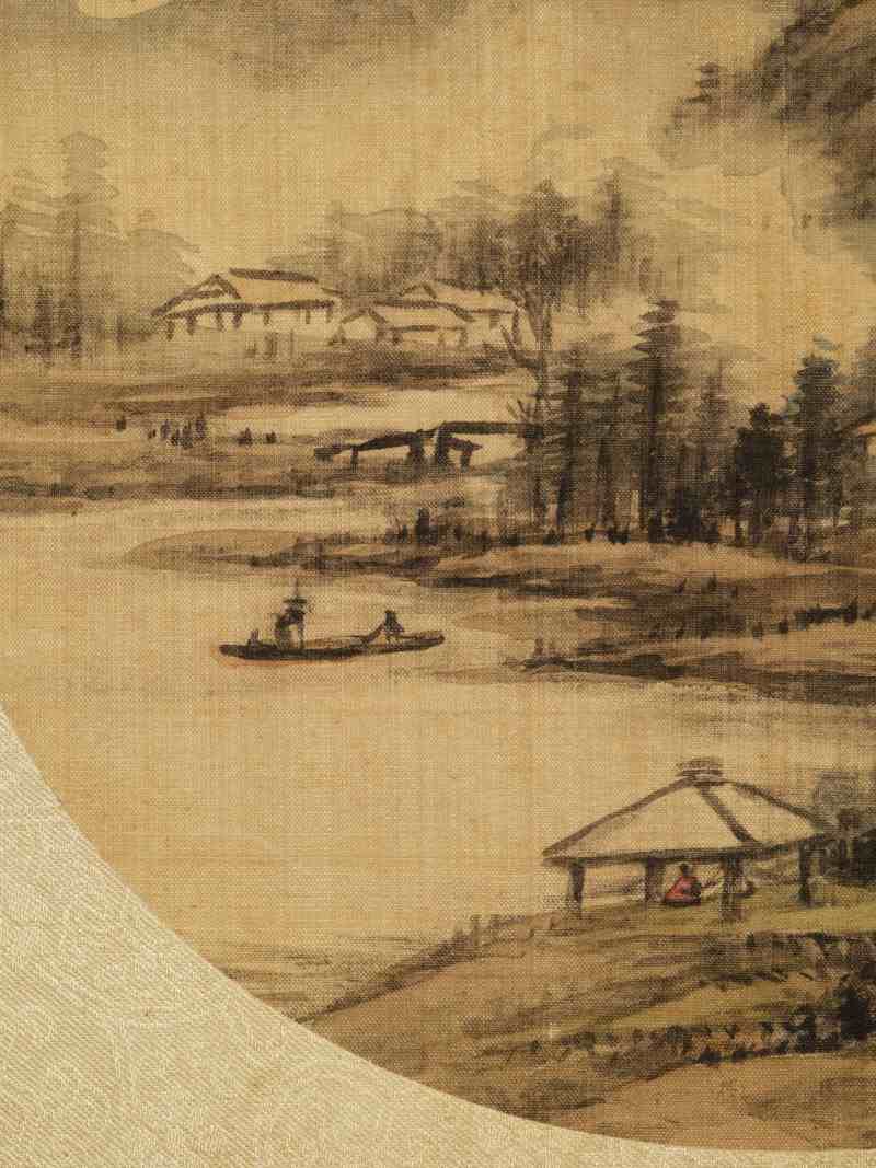 壬午（1882年）、辛亥（1911年）作 杨伯润、吴石仙 山水二帧 - 图12