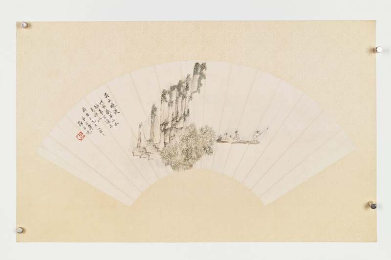己未（1859年）、丙午（1846年）作 陶绍源、沈荣、罗岸先等 山水四帧 - 图15