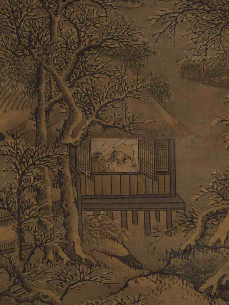 唐寅（款） 避寒图 - 图10
