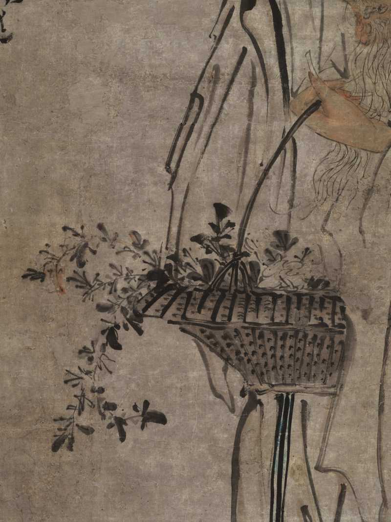 黄慎（款） 采花翁 - 图5